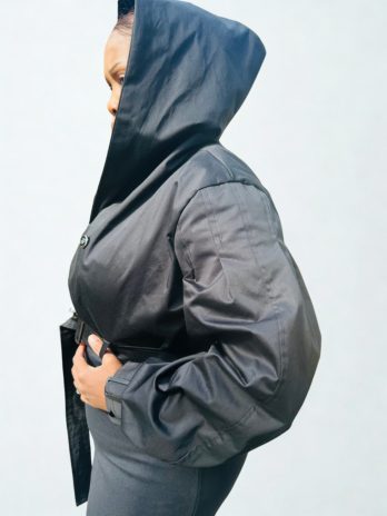 Black Cropped Jacket