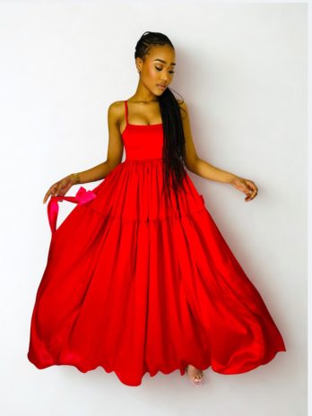 Red Spring/Summer Dress