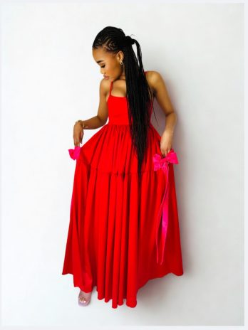 Red Spring/Summer Dress